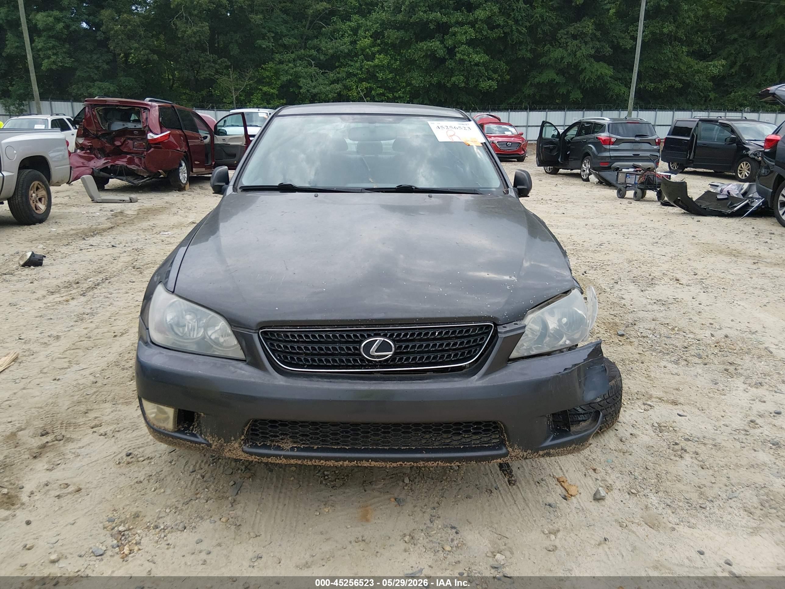 2003 Lexus Is 300   Gray vin: JTHBD192430064469