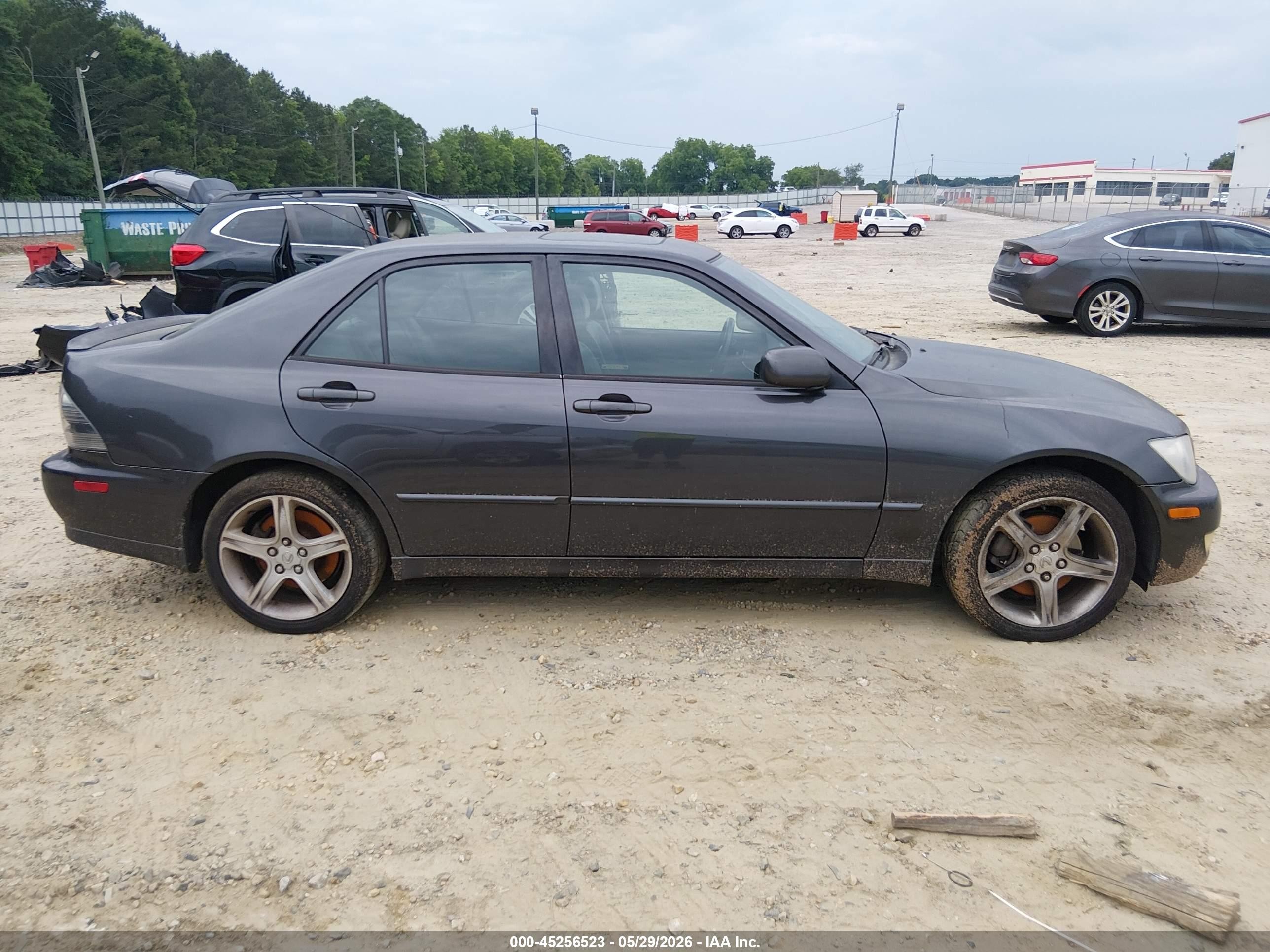2003 Lexus Is 300   Gray vin: JTHBD192430064469