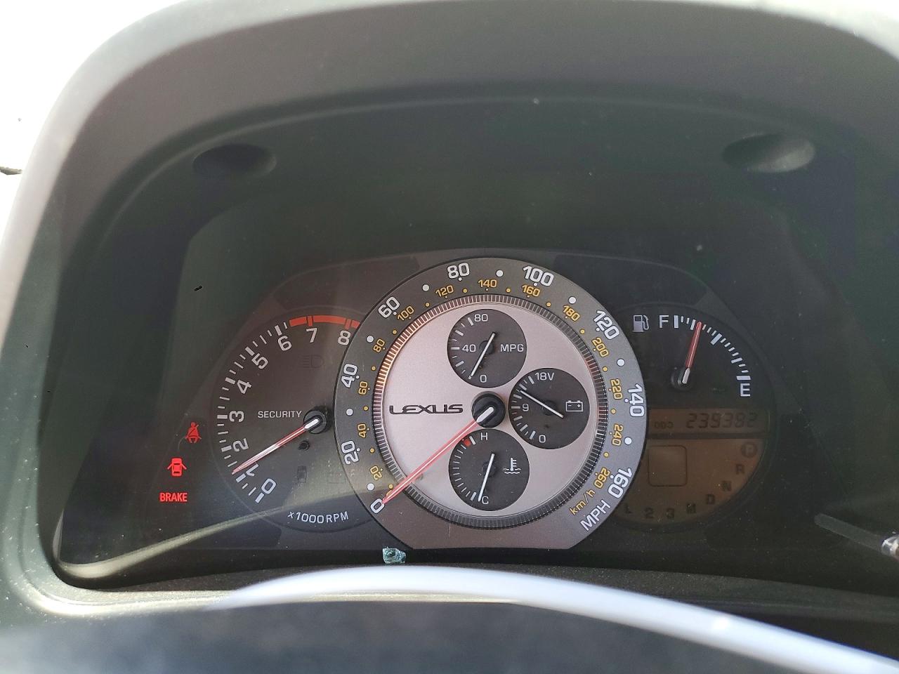 2003 Lexus Is 300 Base Серебряный vin: JTHBD192430078758