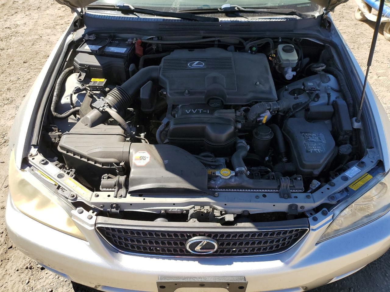 2003 Lexus Is 300 Base Серебряный vin: JTHBD192430078758
