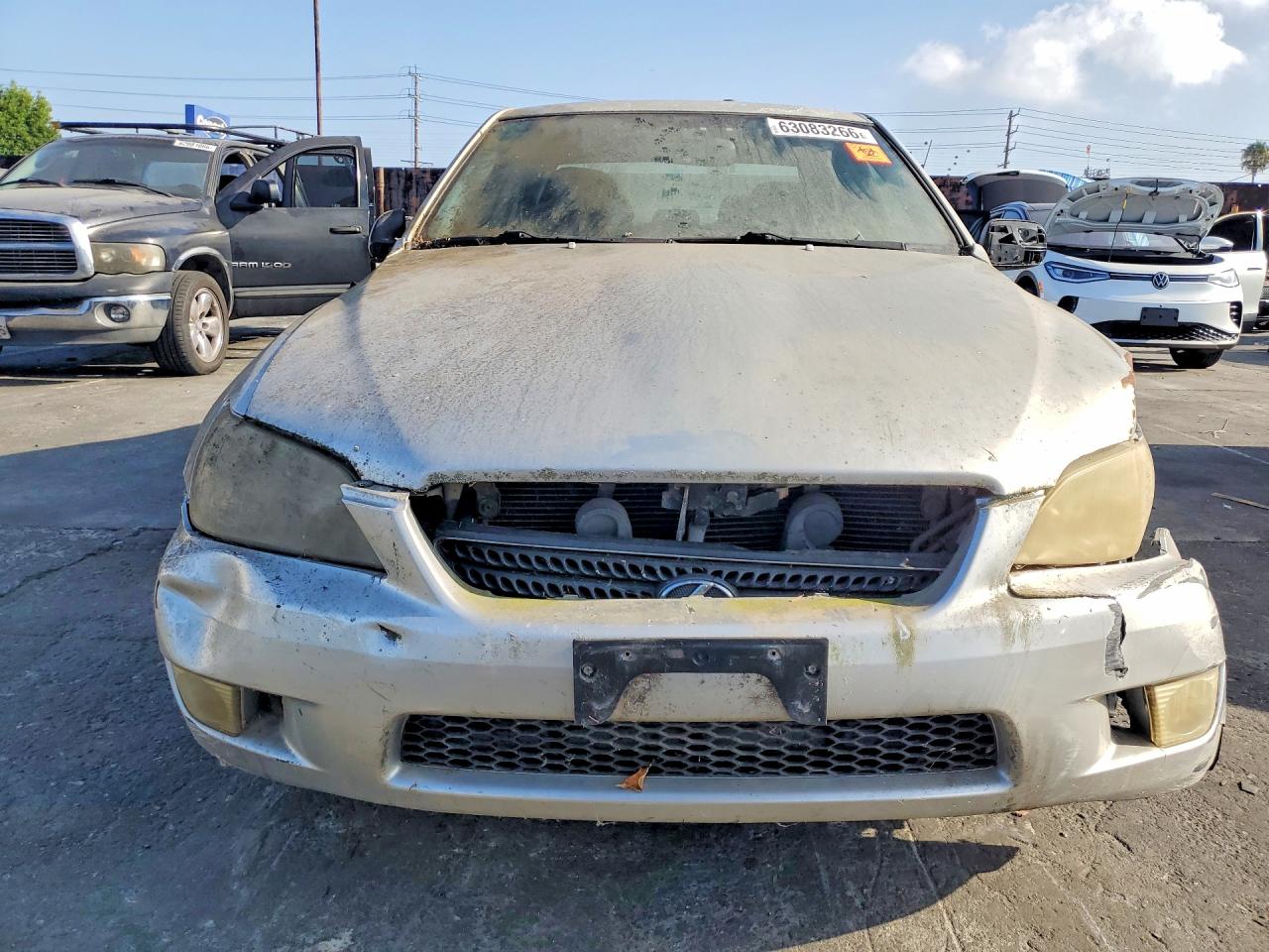 2004 Lexus Is 300 Silver vin: JTHBD192440082665