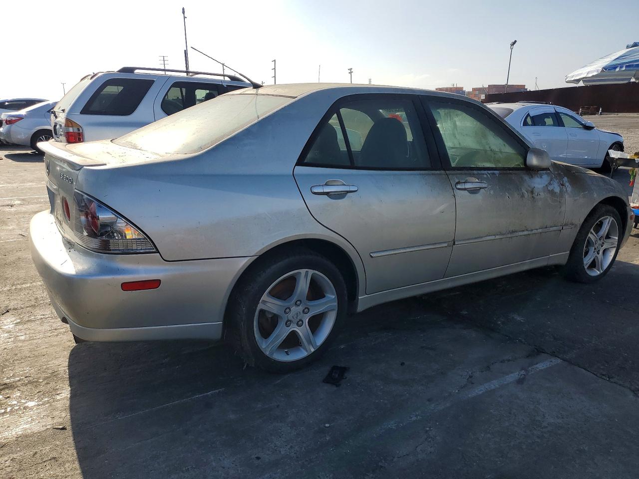 2004 Lexus Is 300 Silver vin: JTHBD192440082665
