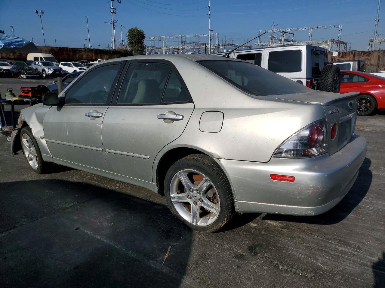 2004 Lexus Is 300 Silver vin: JTHBD192440082665