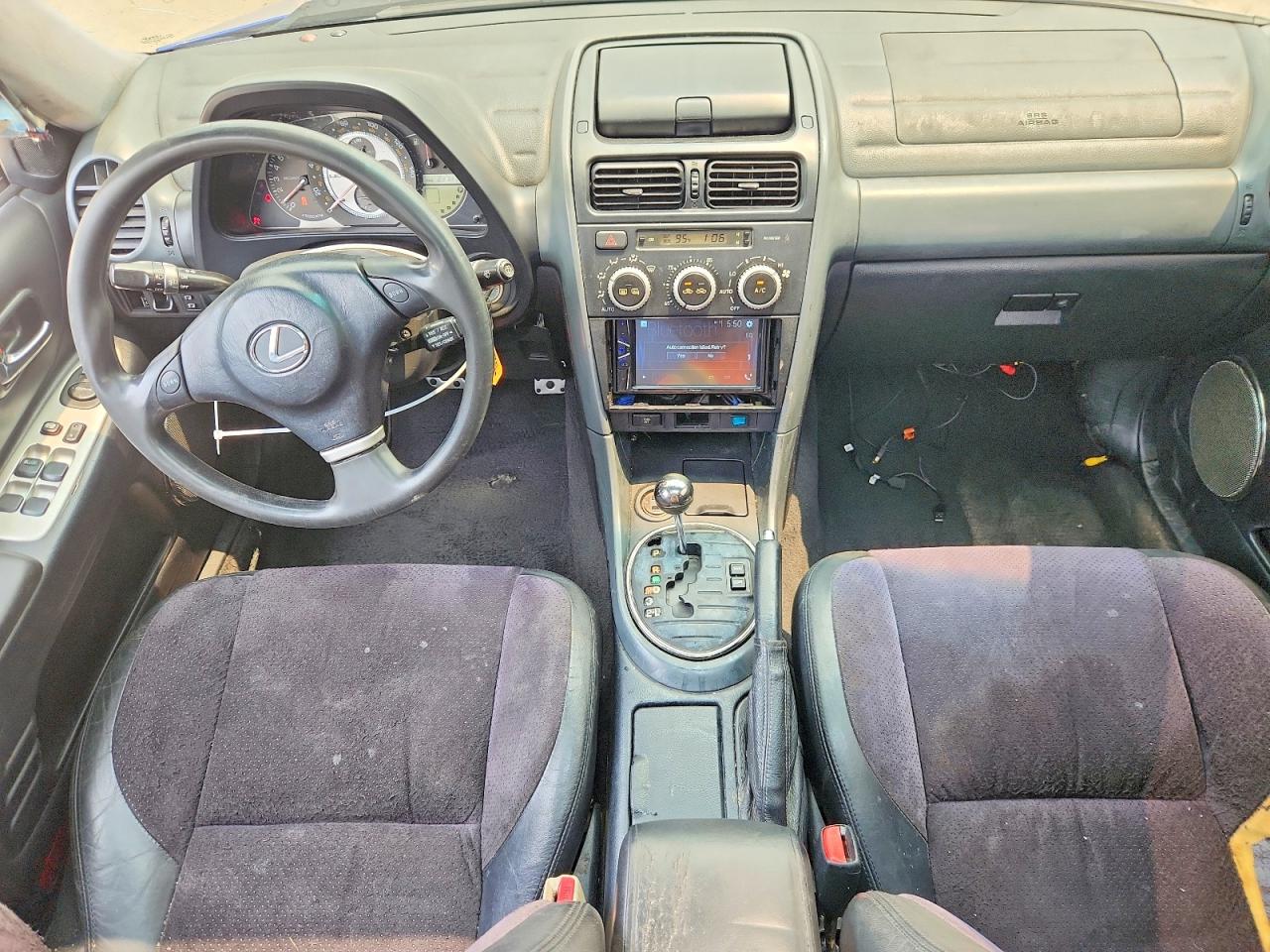 2004 Lexus Is 300 Blue vin: JTHBD192440092547