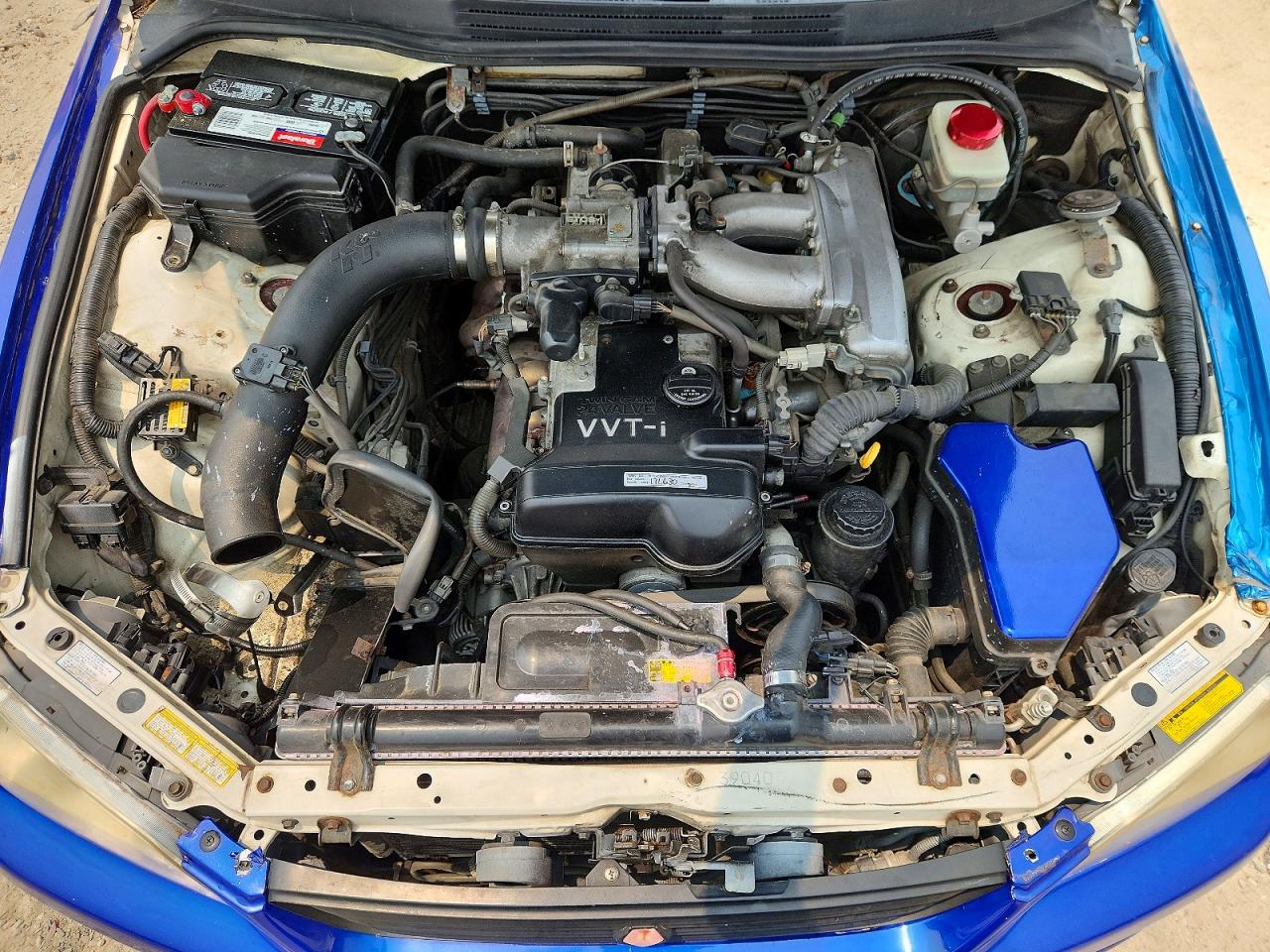 2004 Lexus Is 300 Blue vin: JTHBD192440092547