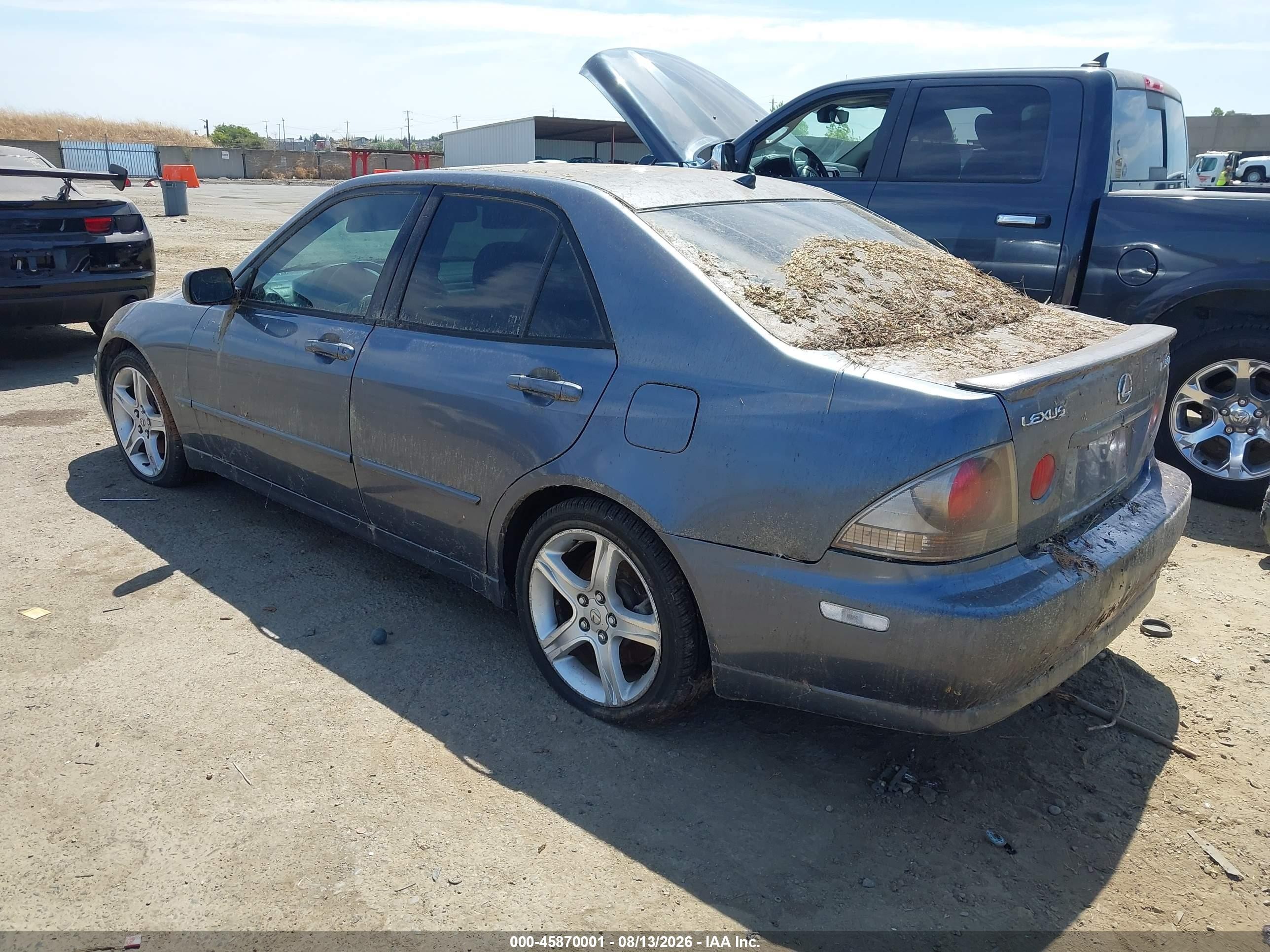 2005 Lexus Is 300   Blue vin: JTHBD192450100826