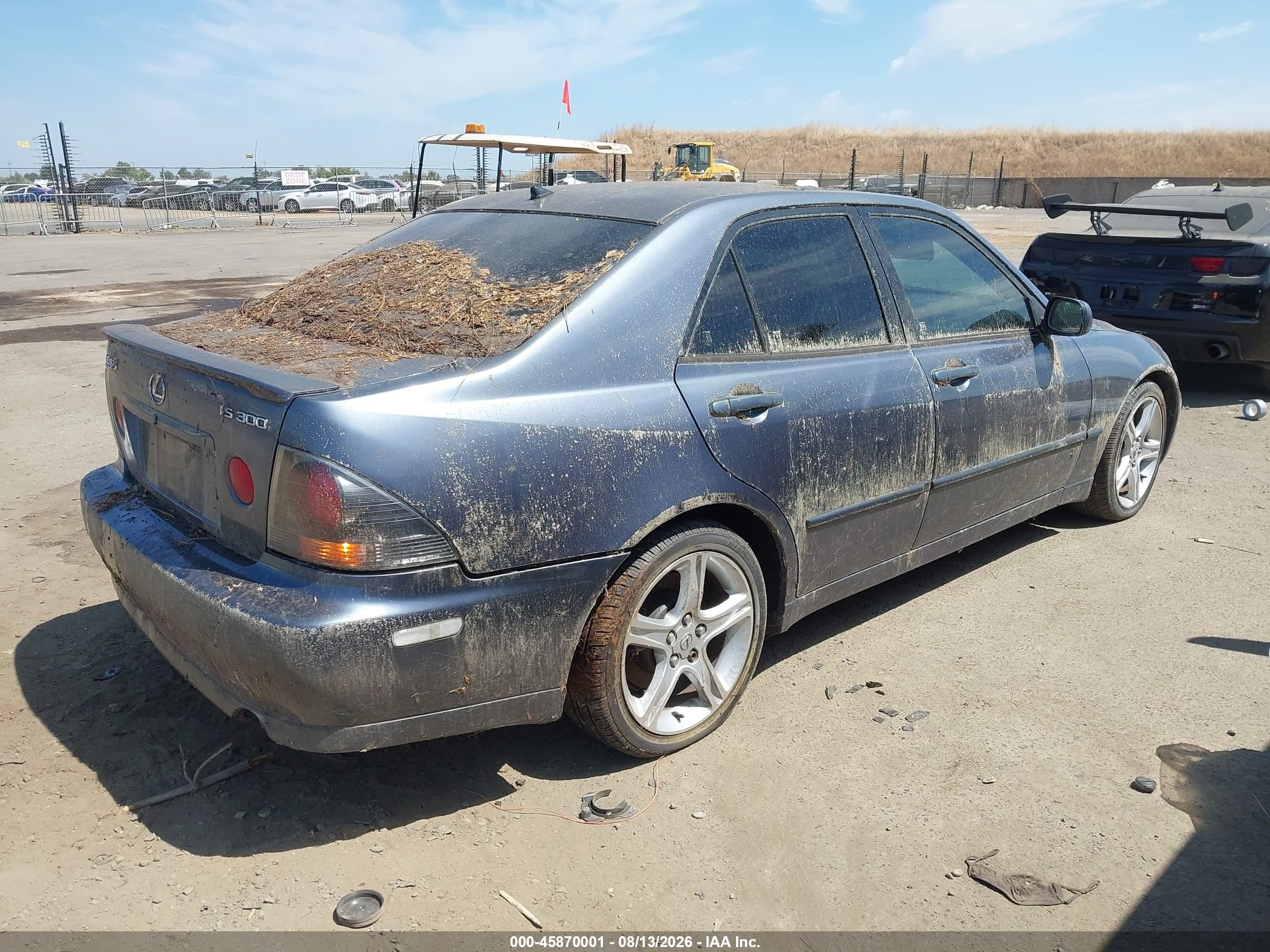 2005 Lexus Is 300   Blue vin: JTHBD192450100826