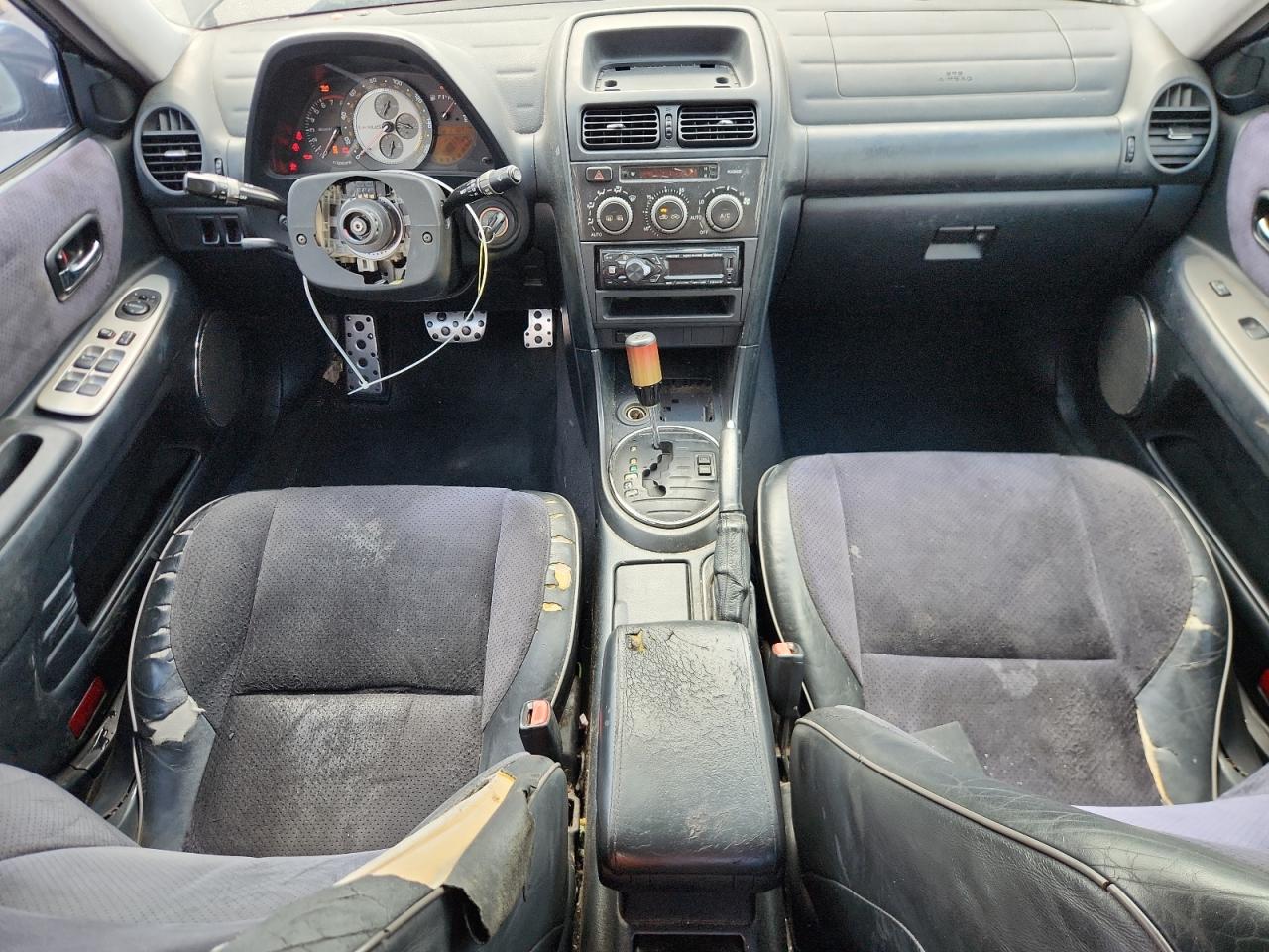 2002 Lexus Is 300 Black vin: JTHBD192520035450 Damage: Right Front Seat, Torn, > 12 Inches