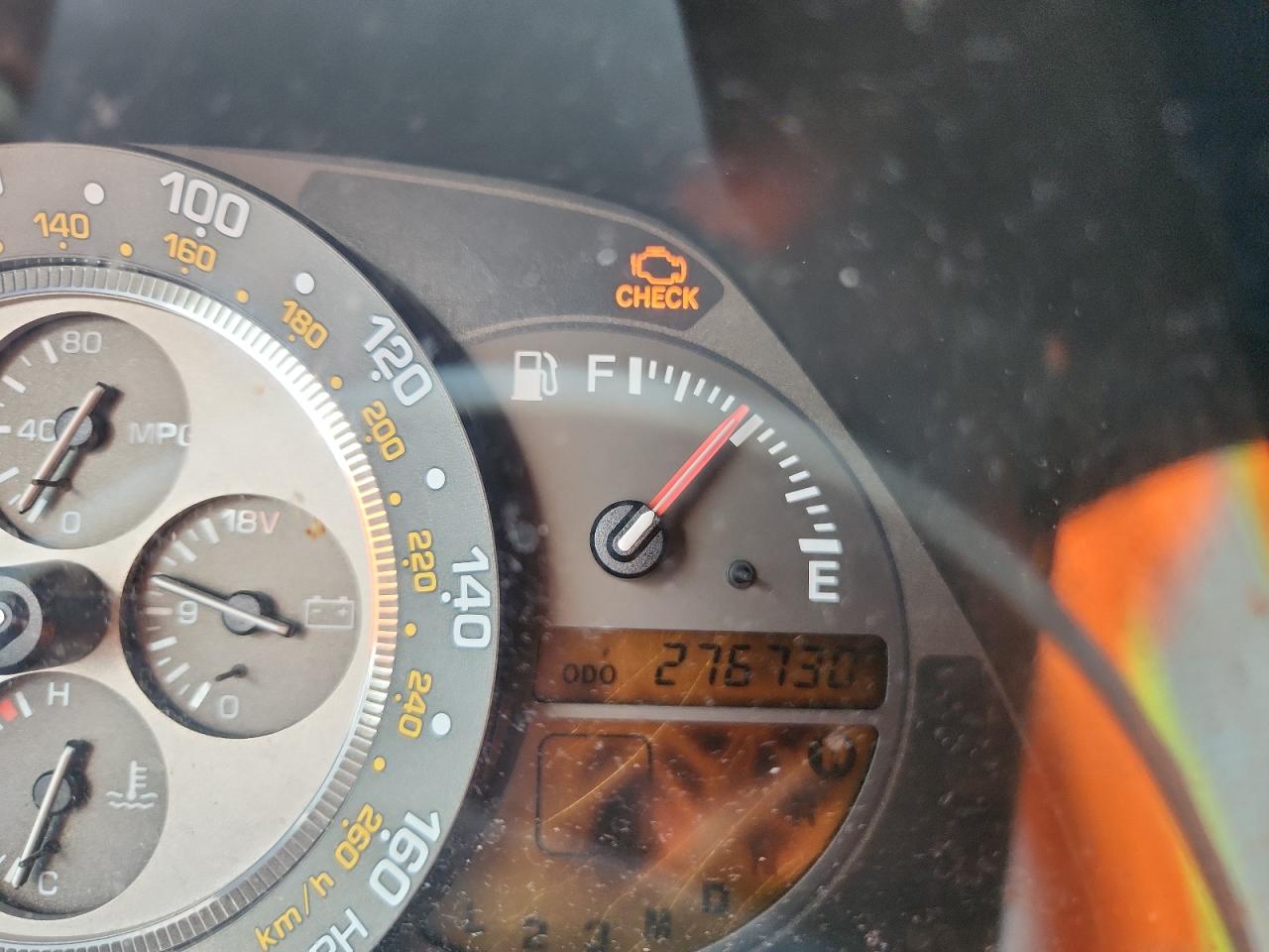 2002 Lexus Is 300 Black vin: JTHBD192520035450 Damage: Warning Light - Engine, On, Unacceptable