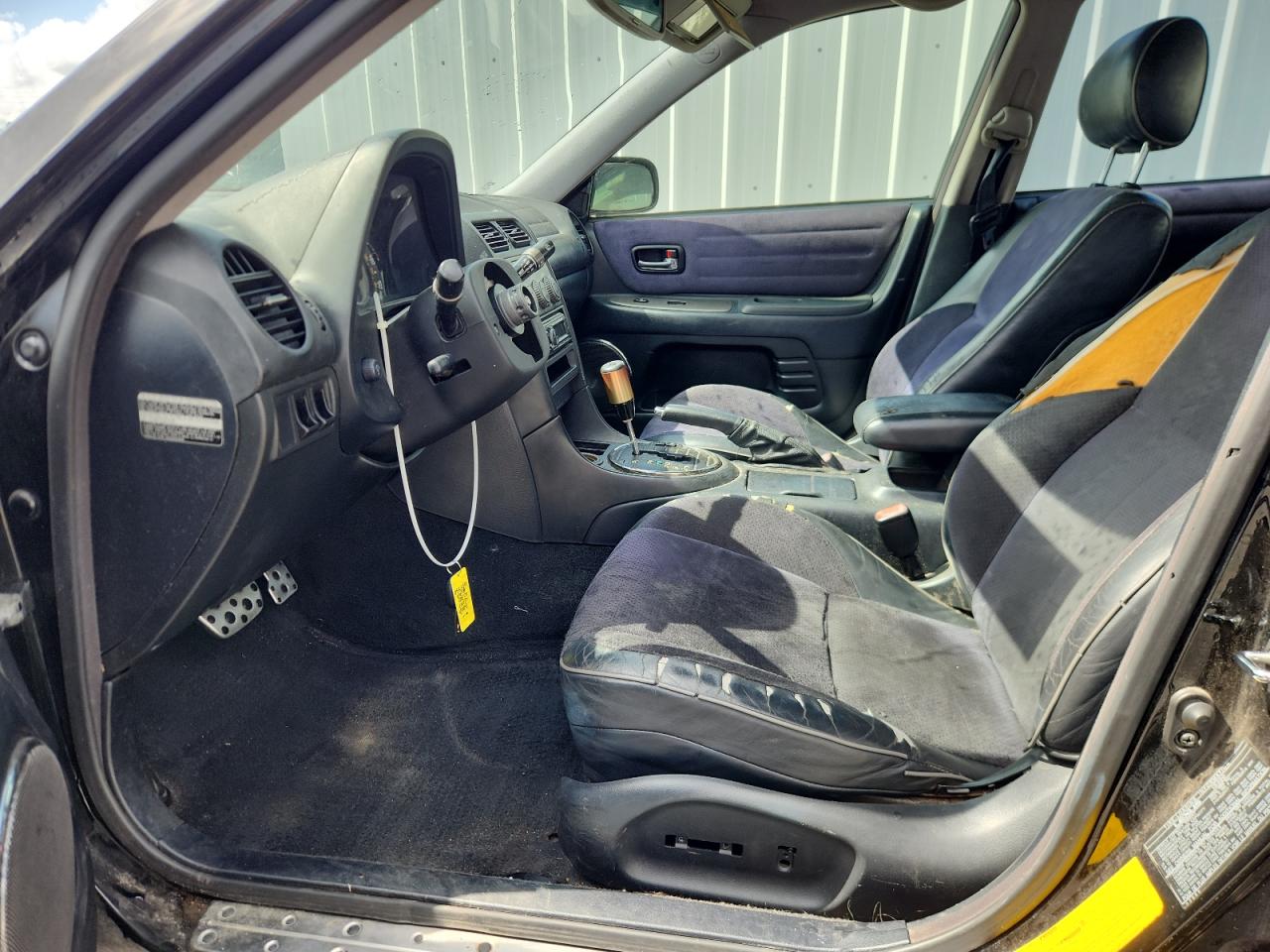 2002 Lexus Is 300 Black vin: JTHBD192520035450 Damage: Steering Wheel, Missing, Replacement Required