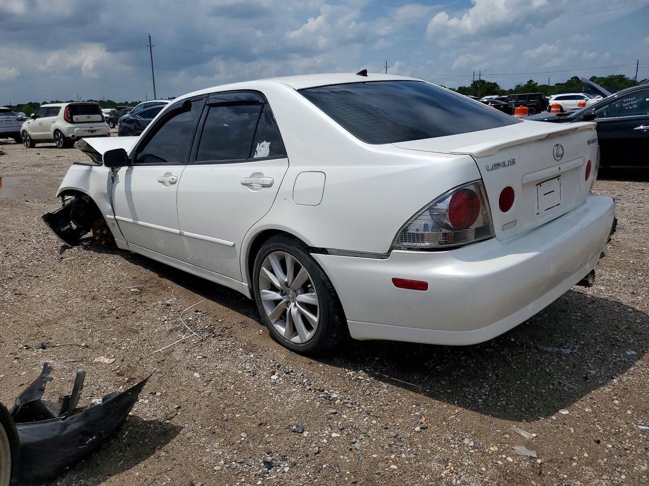 2002 Lexus Is 300 White vin: JTHBD192520058064