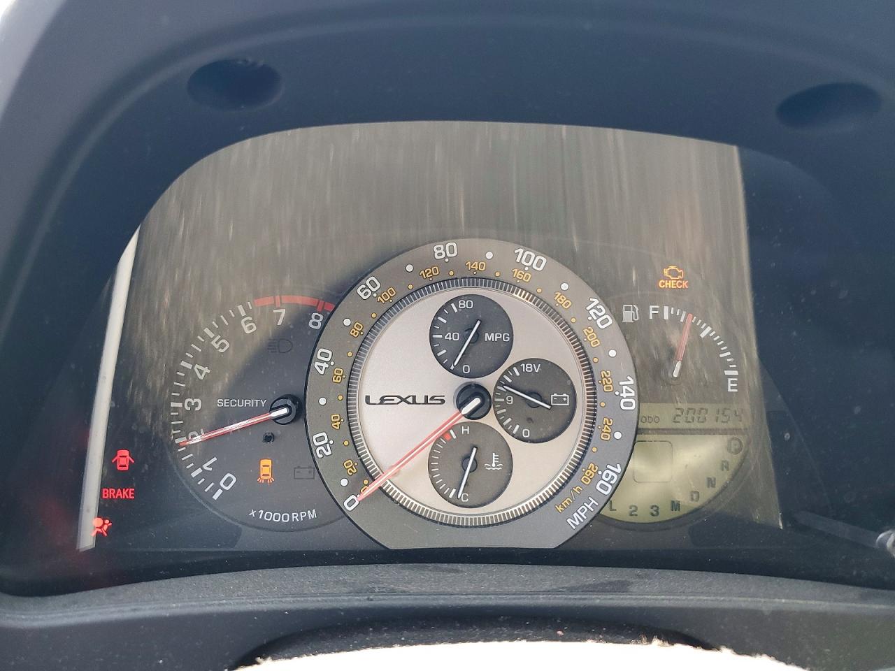 2003 Lexus Is 300 Charcoal vin: JTHBD192530080292