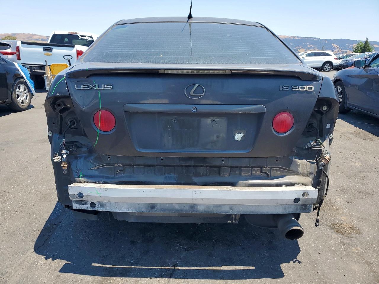 2003 Lexus Is 300 Charcoal vin: JTHBD192530080292