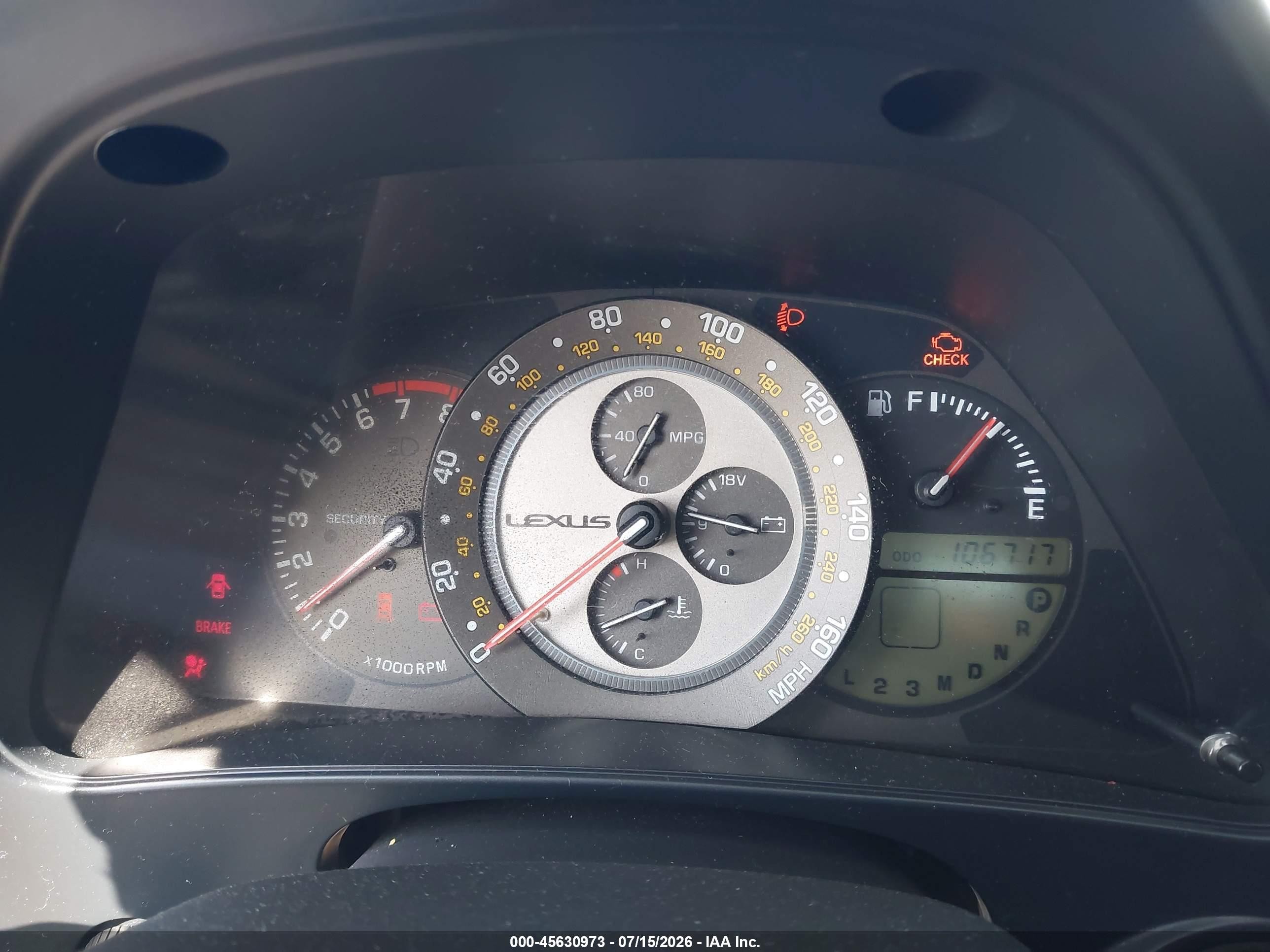 2003 Lexus Is 300   Black vin: JTHBD192530081099