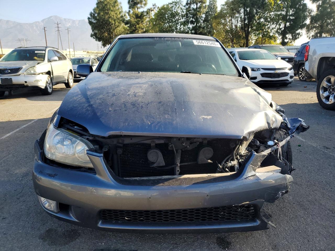 2004 Lexus Is 300 Серый vin: JTHBD192540090628