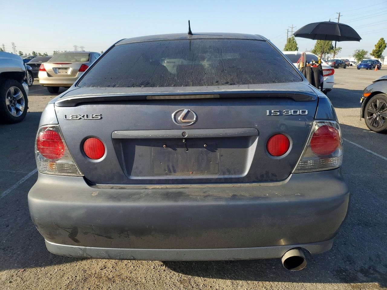 2004 Lexus Is 300 Серый vin: JTHBD192540090628