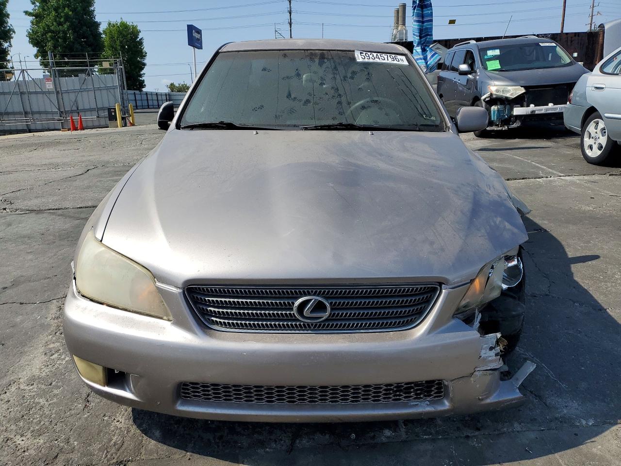 2004 Lexus Is 300 Gray vin: JTHBD192540091326