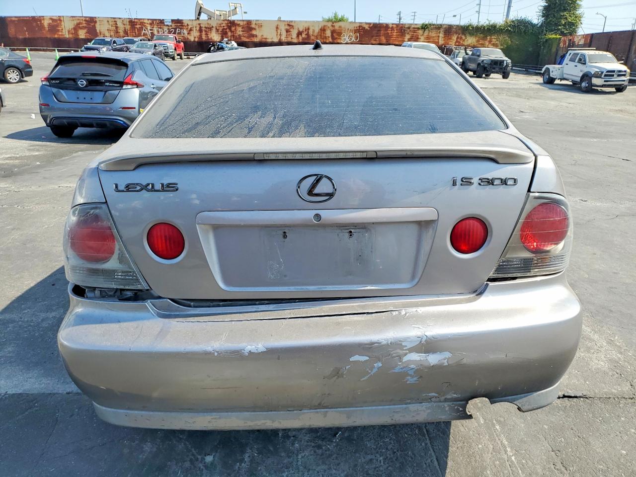 2004 Lexus Is 300 Gray vin: JTHBD192540091326