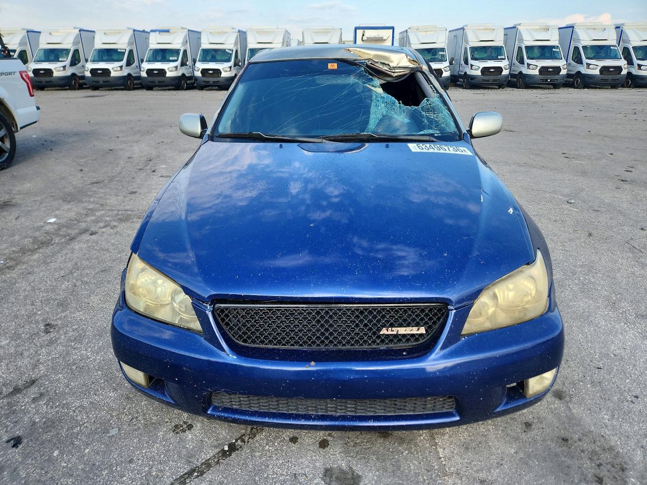 2002 Lexus Is 300 Blue vin: JTHBD192620049048