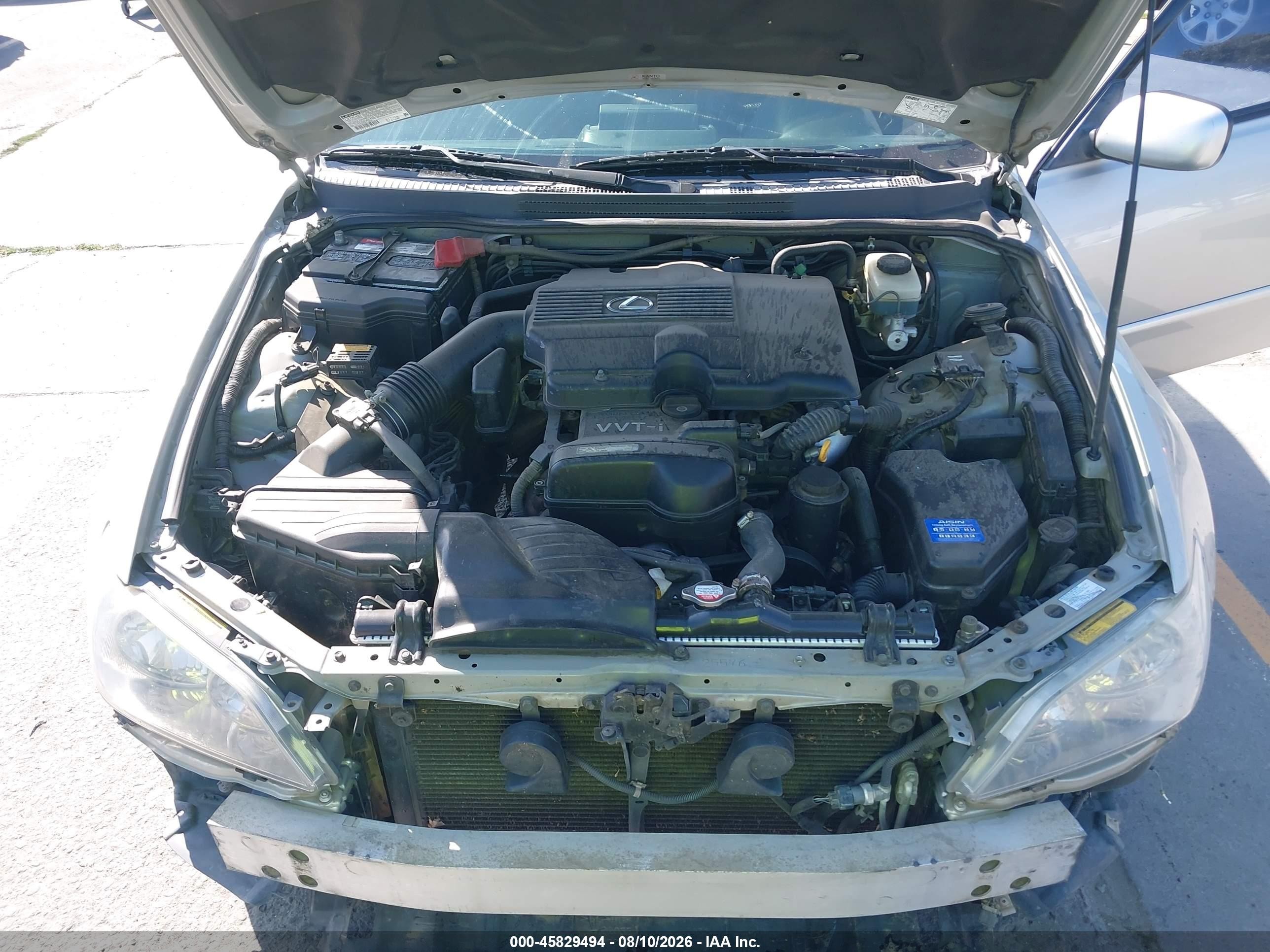 2002 Lexus Is 300   Gray vin: JTHBD192620061376