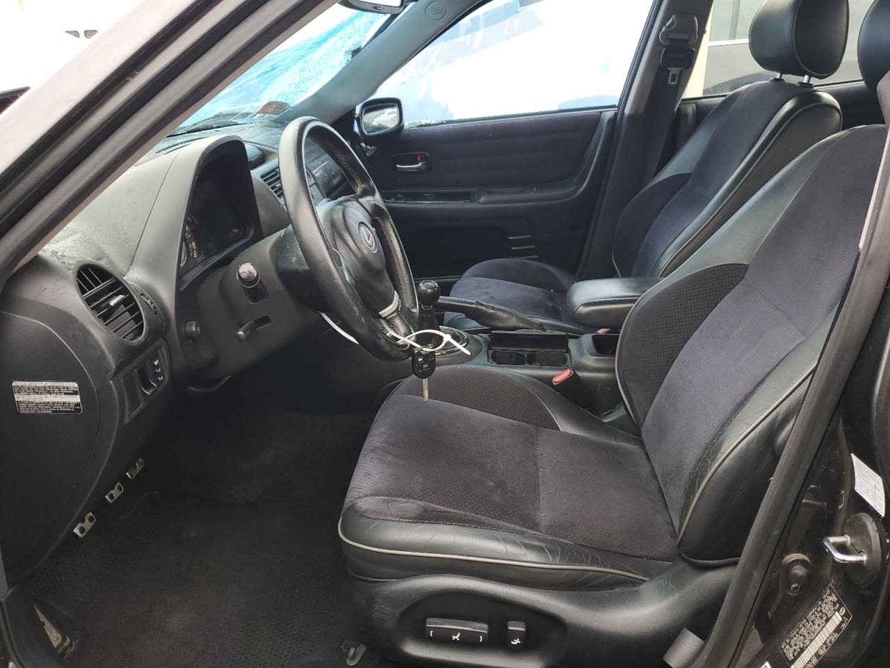 2004 Lexus Is 300 Gray vin: JTHBD192640083963