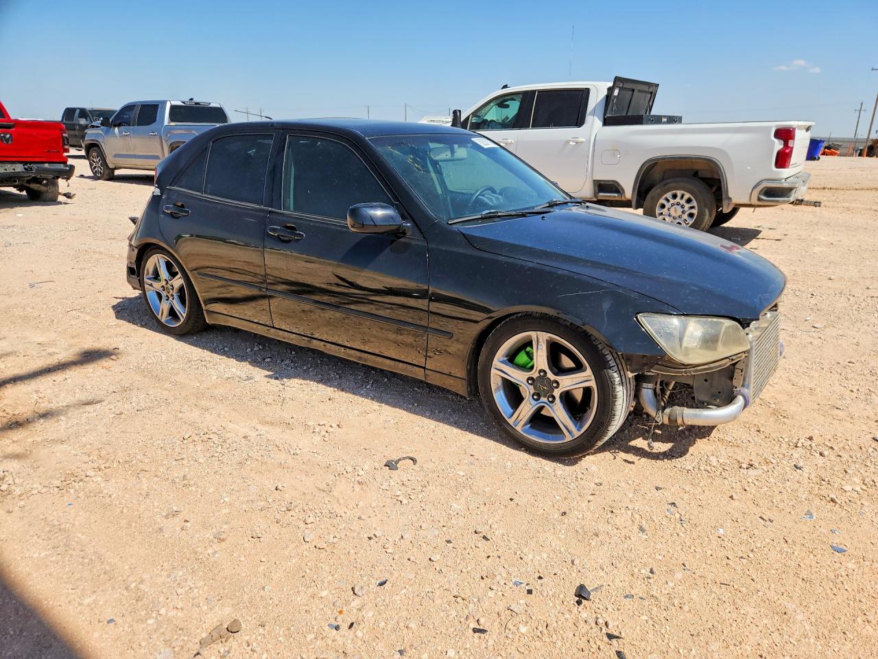 2002 Lexus Is 300 Base Black vin: JTHBD192720056879
