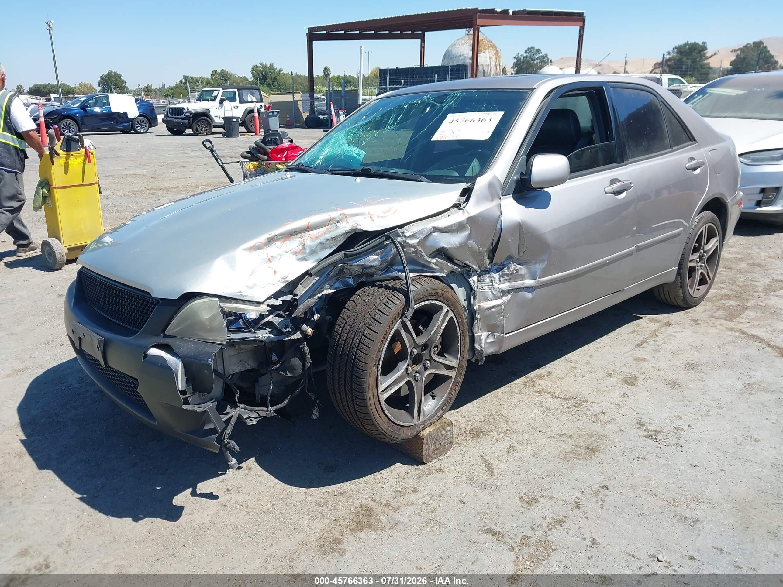 2003 Lexus Is 300   Gray vin: JTHBD192730079225