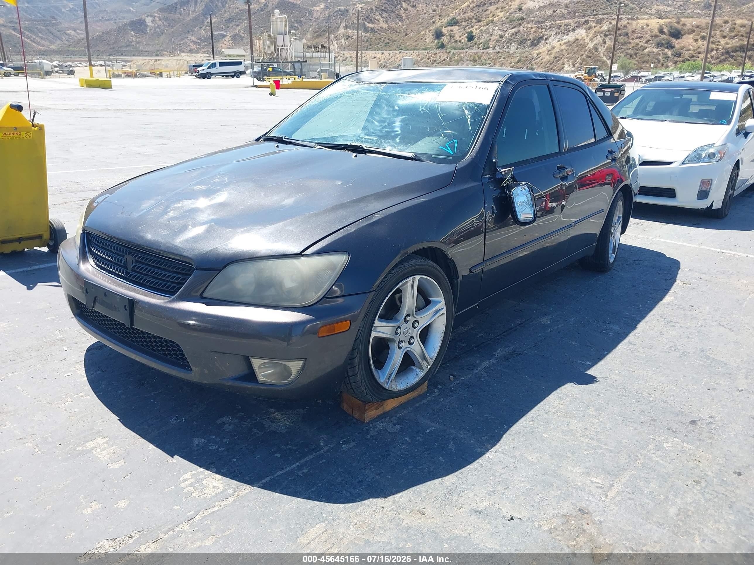 2004 Lexus Is 300   Черный vin: JTHBD192740084300