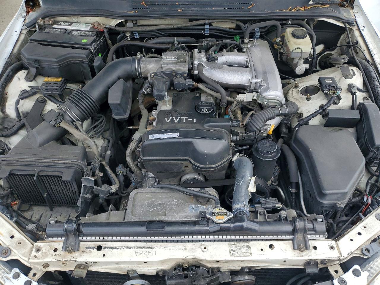 2004 Lexus Is 300 White vin: JTHBD192740084958