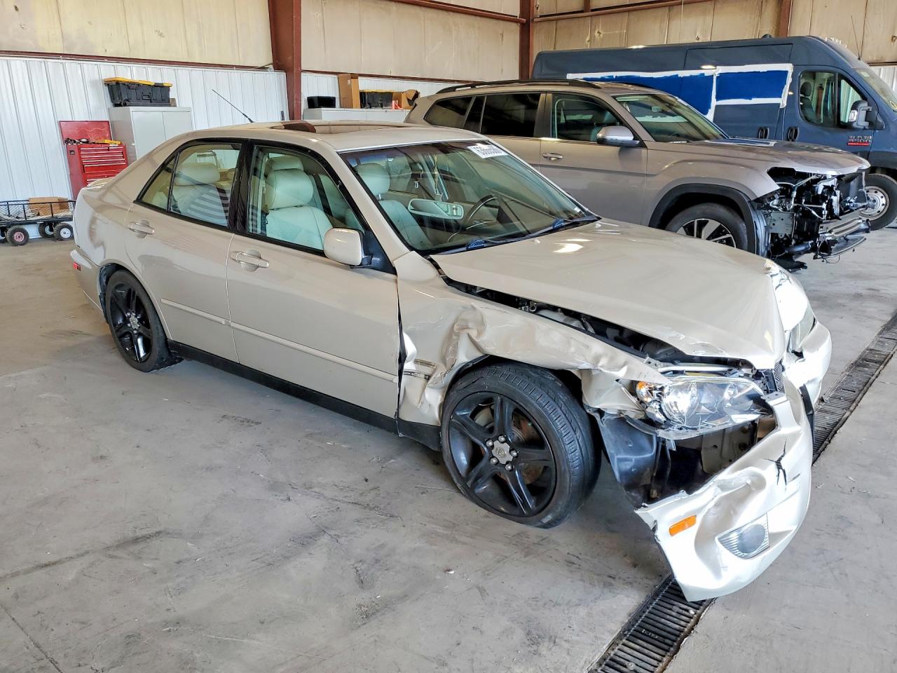 2004 Lexus Is 300 Tan vin: JTHBD192740091229