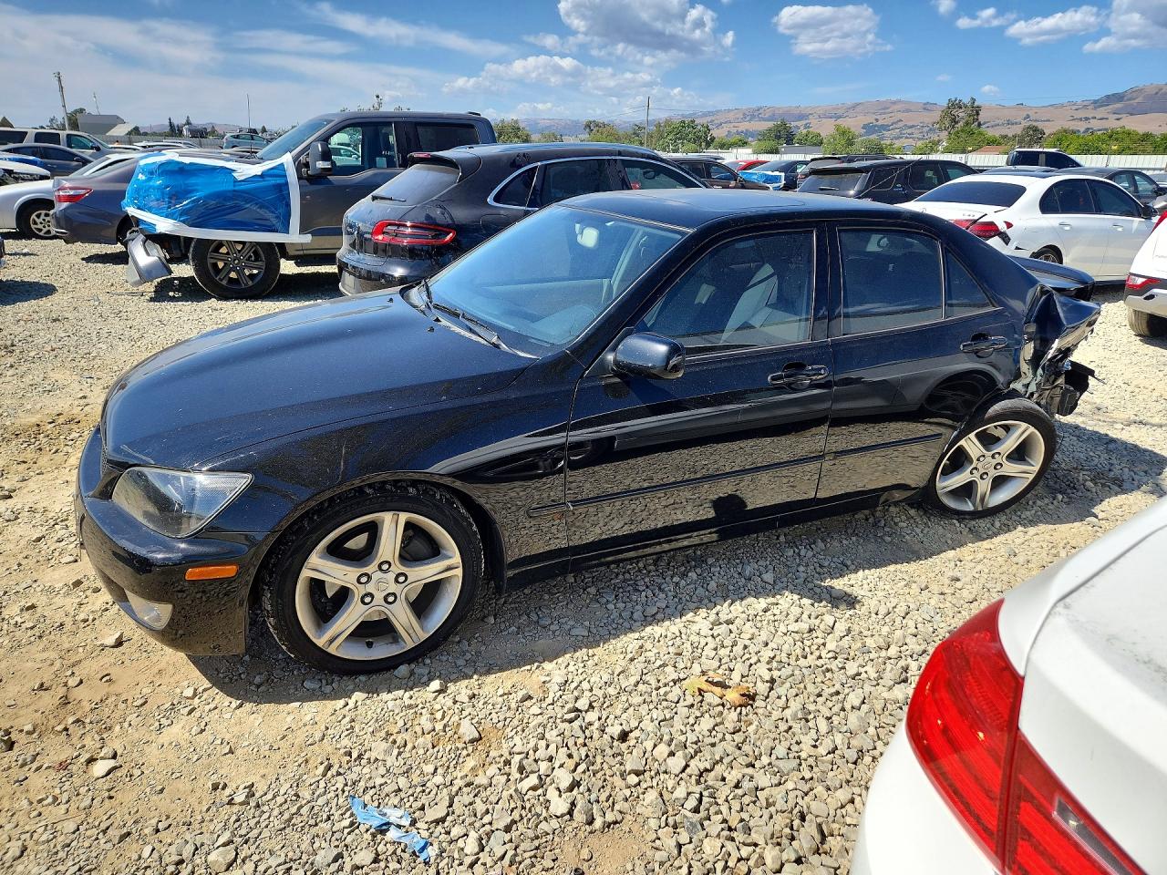 2005 Lexus Is 300 Черный vin: JTHBD192750096139