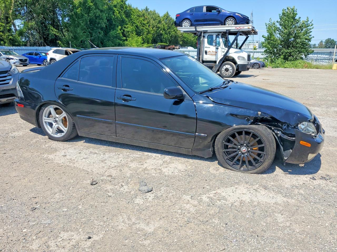 2002 Lexus Is 300 Black vin: JTHBD192820035751