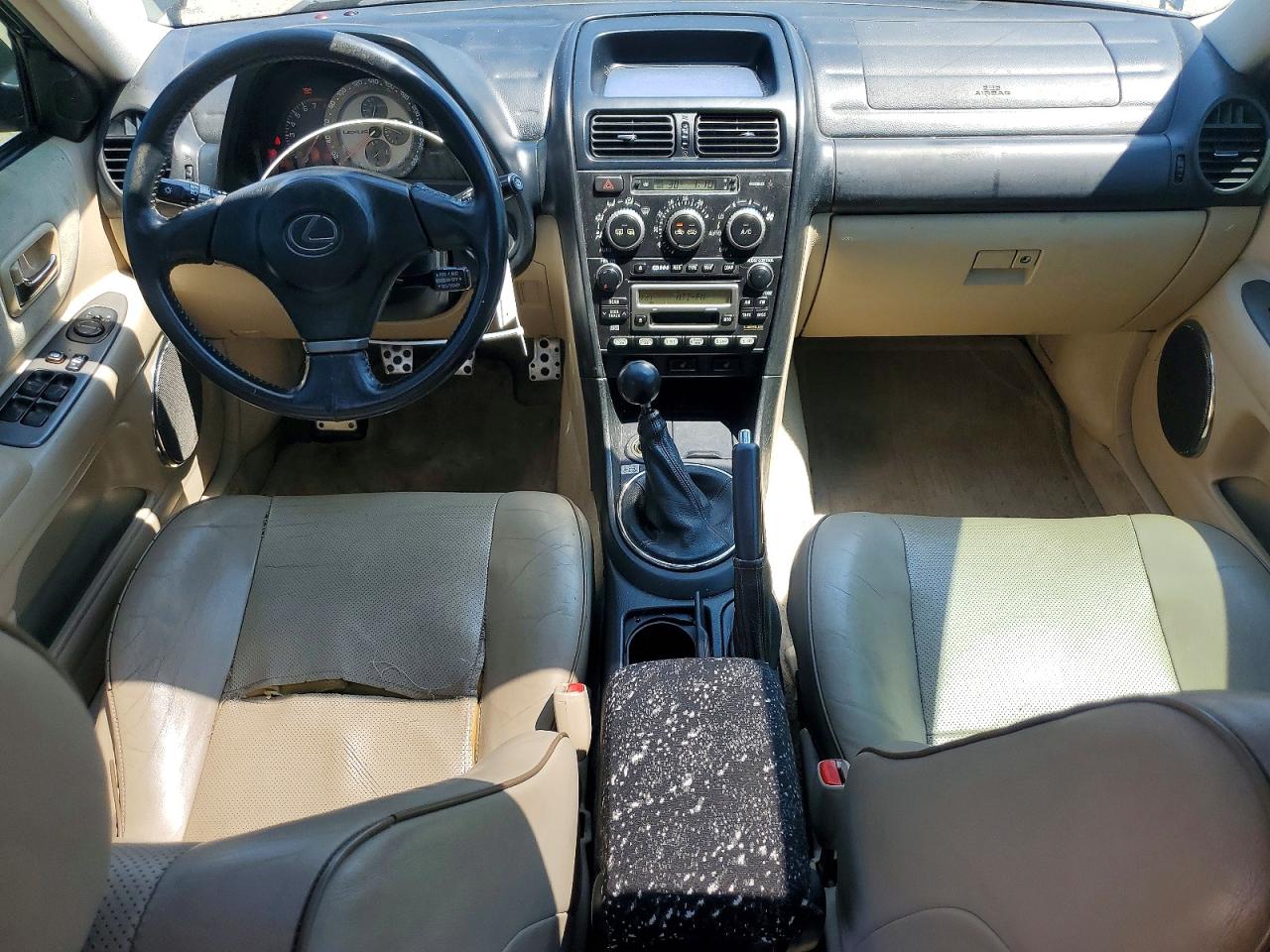 2002 Lexus Is 300 Black vin: JTHBD192820035751