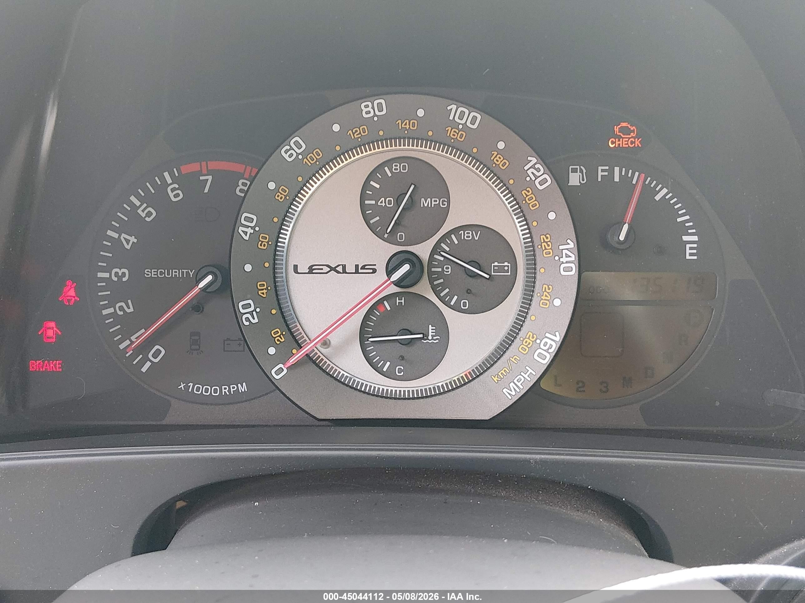2002 Lexus Is 300 Base W/5-speed Manual Silver vin: JTHBD192820038066