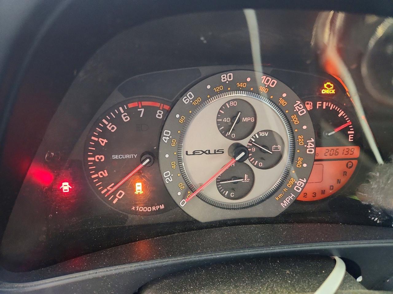 2002 Lexus Is 300 Blue vin: JTHBD192820048712