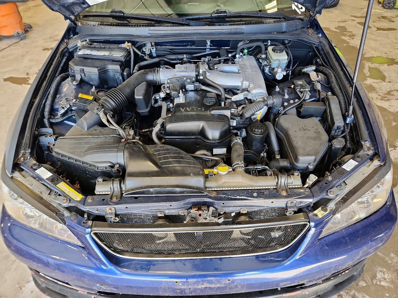 2002 Lexus Is 300 Blue vin: JTHBD192820048712