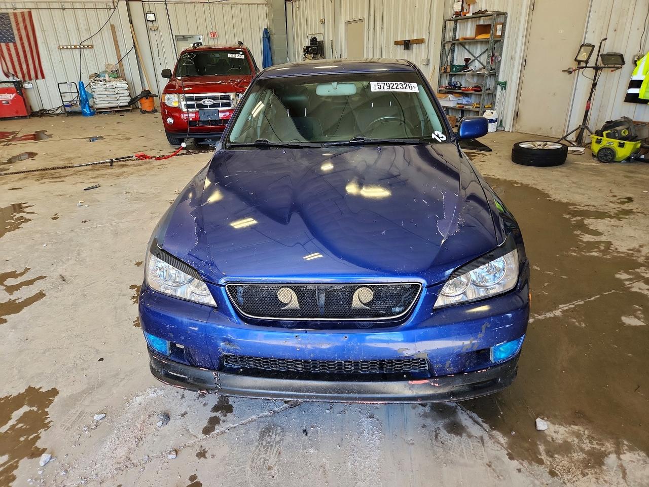2002 Lexus Is 300 Blue vin: JTHBD192820048712