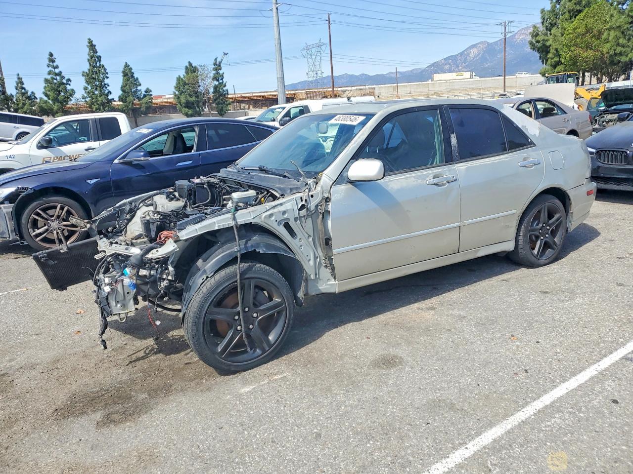 2002 Lexus Is 300 Silver vin: JTHBD192820054557