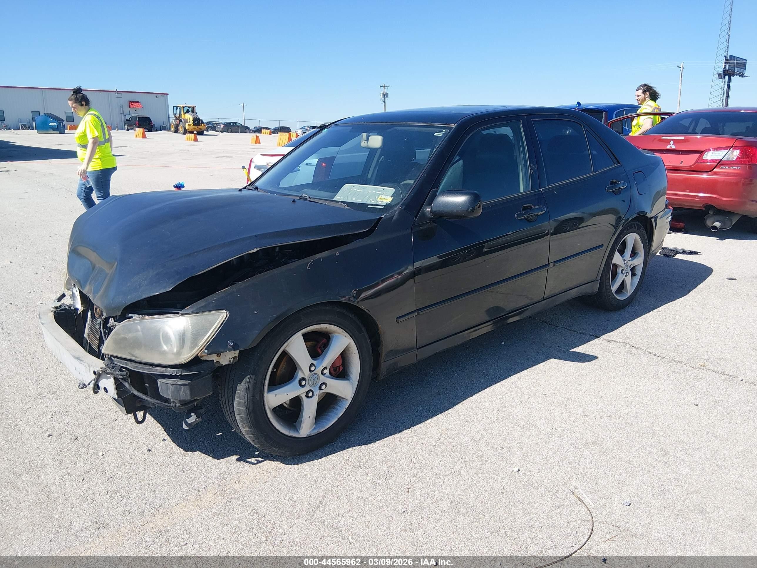 2002 Lexus Is 300   Black vin: JTHBD192820054736