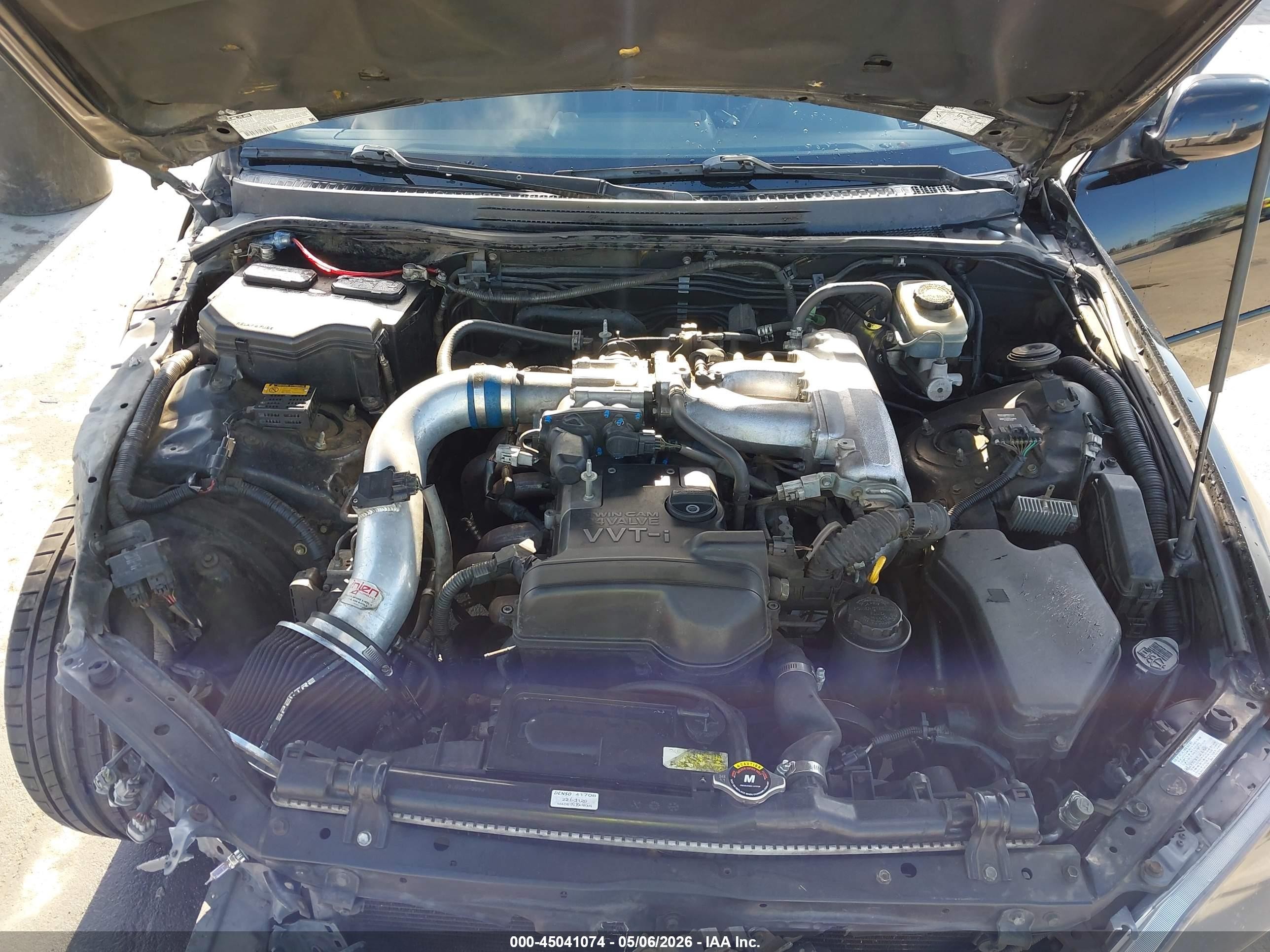 2003 Lexus Is 300   Black vin: JTHBD192830067570