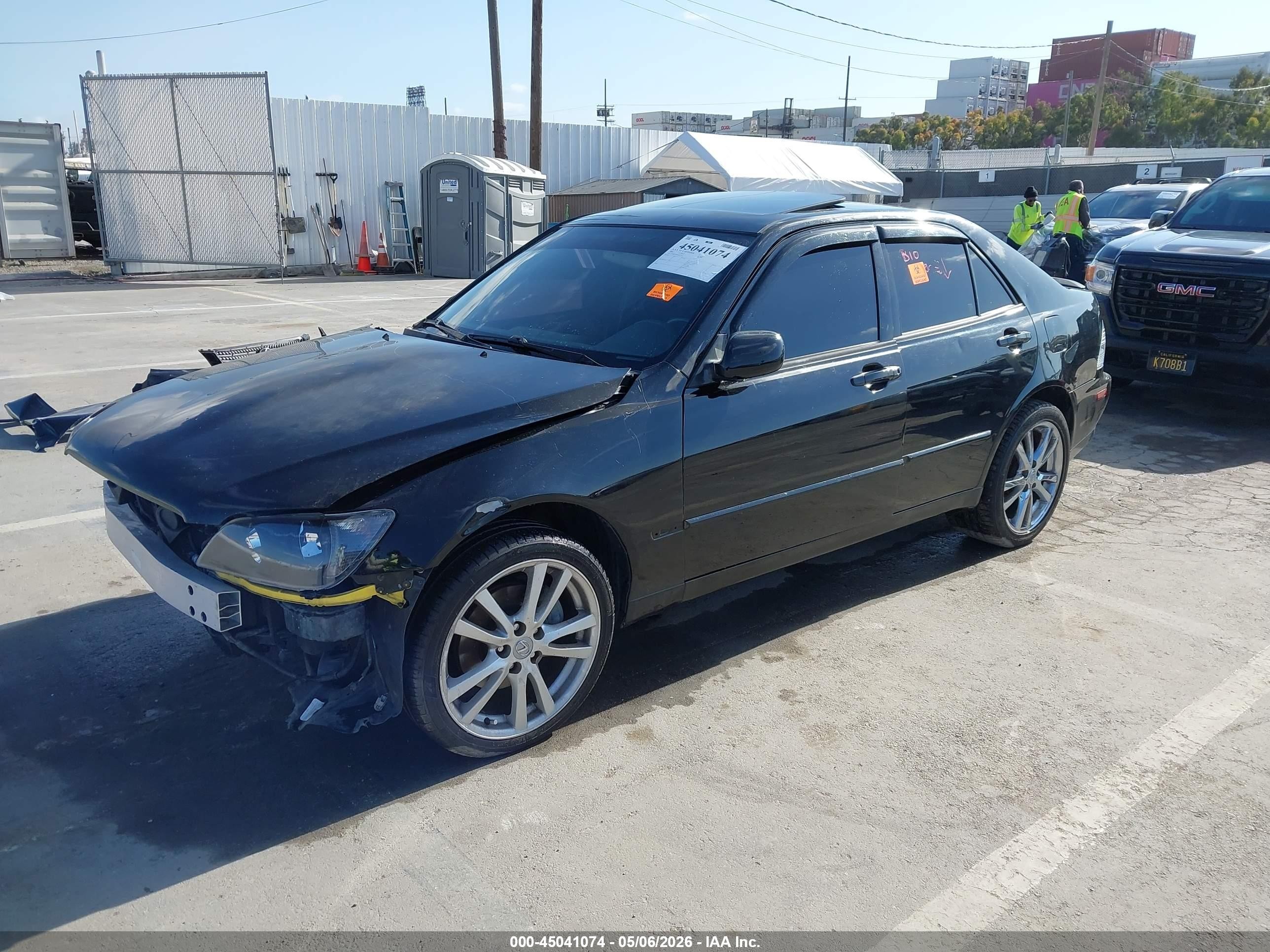 2003 Lexus Is 300   Black vin: JTHBD192830067570