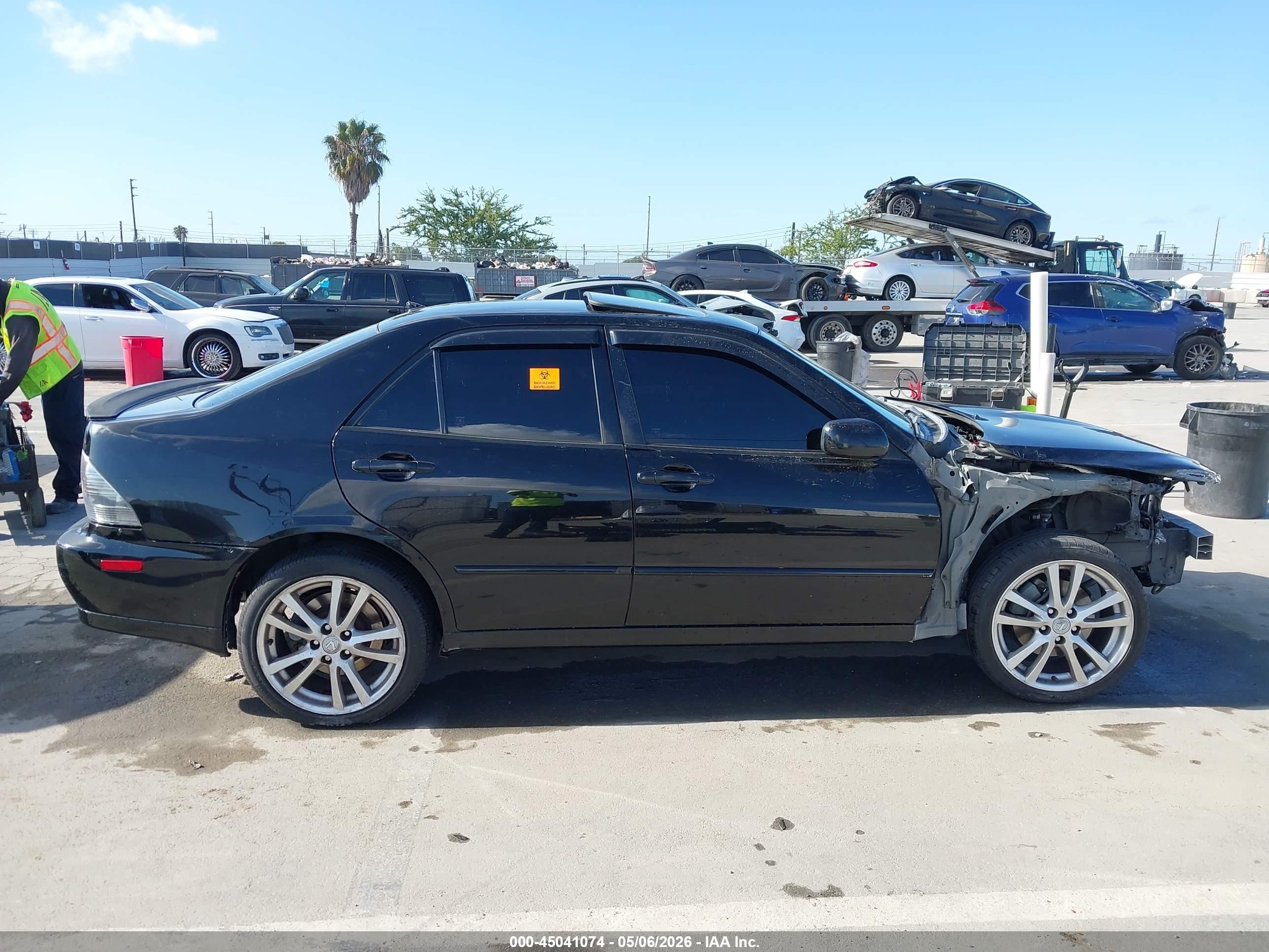 2003 Lexus Is 300   Black vin: JTHBD192830067570