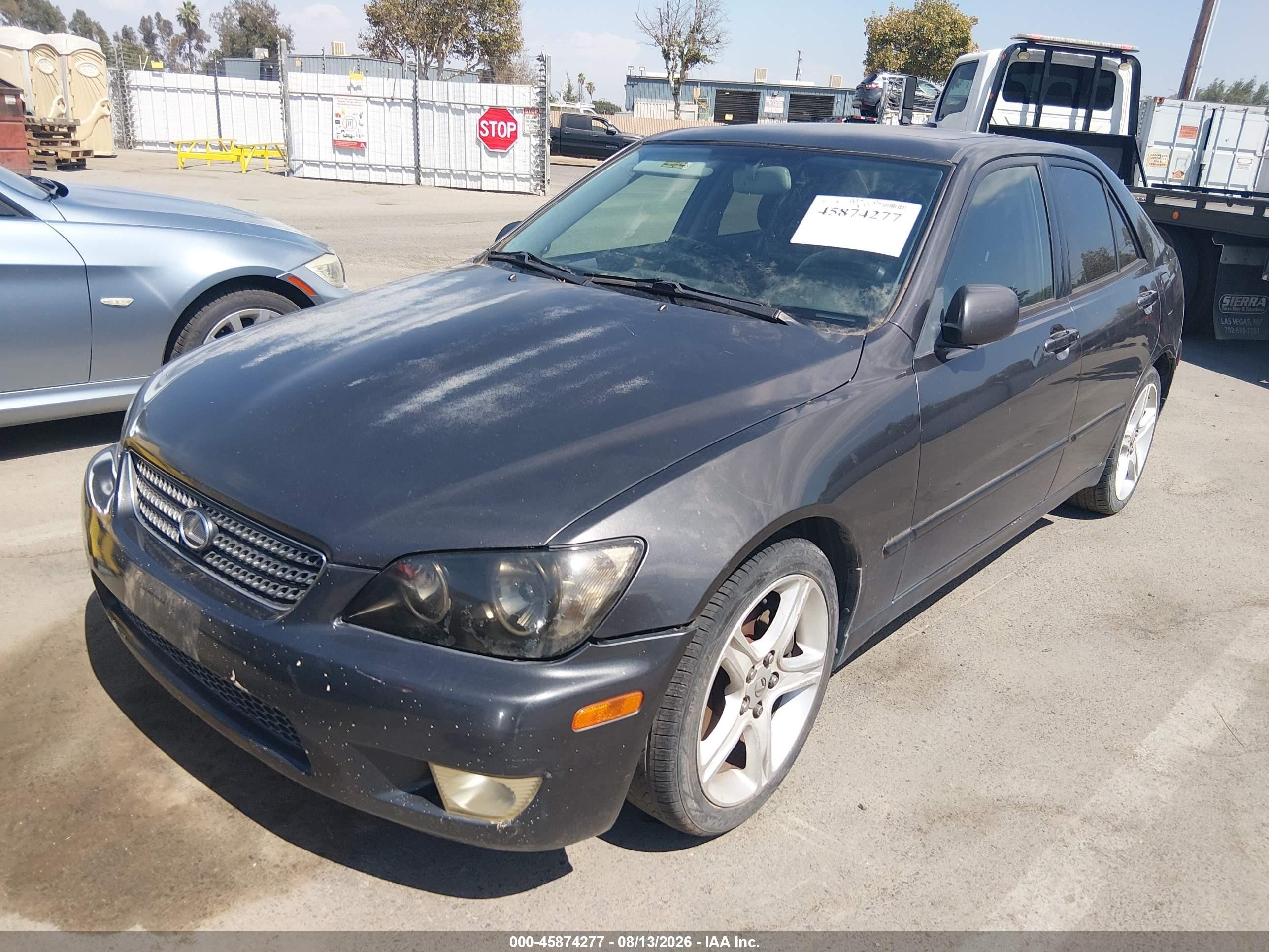 2003 Lexus Is 300   Серый vin: JTHBD192830080951