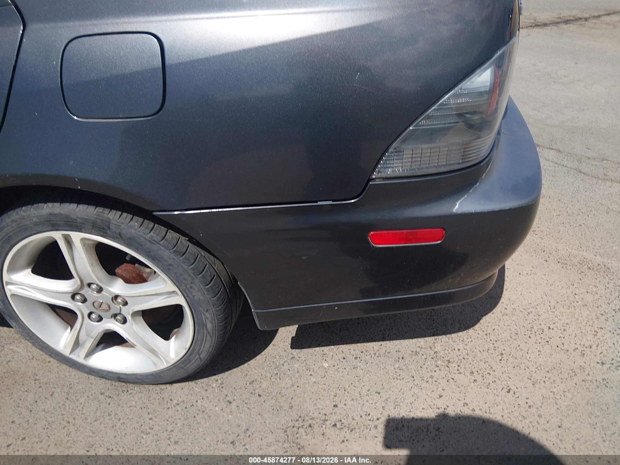 2003 Lexus Is 300   Серый vin: JTHBD192830080951