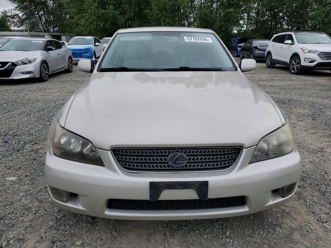 2004 Lexus Is 300 Cream vin: JTHBD192840090882