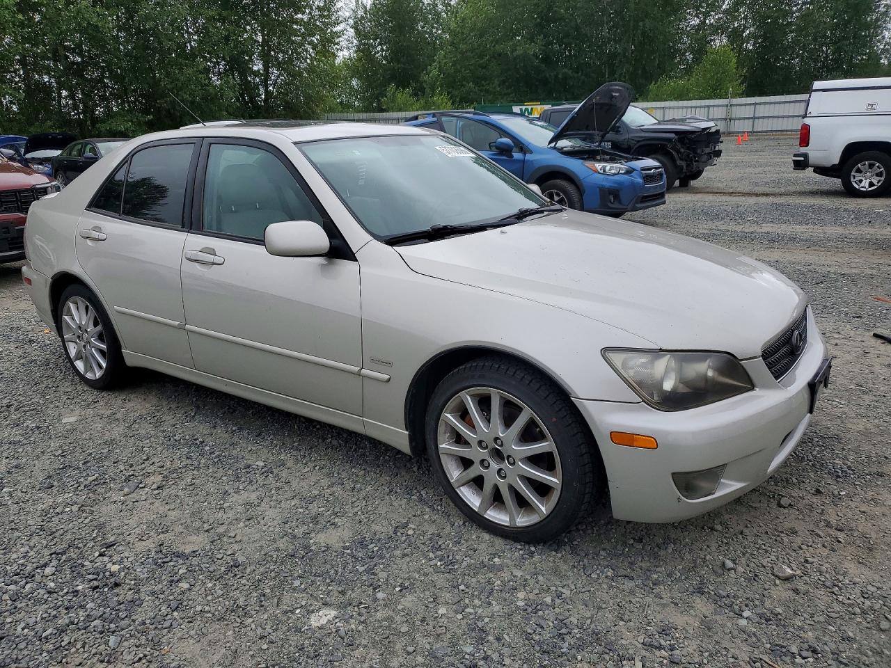 2004 Lexus Is 300 Cream vin: JTHBD192840090882