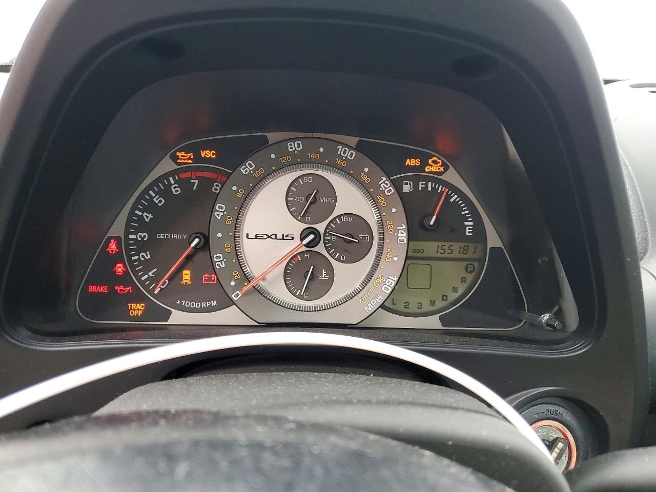 2004 Lexus Is 300 Cream vin: JTHBD192840090882
