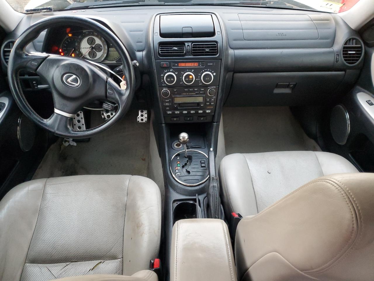 2004 Lexus Is 300 Beige vin: JTHBD192840092261