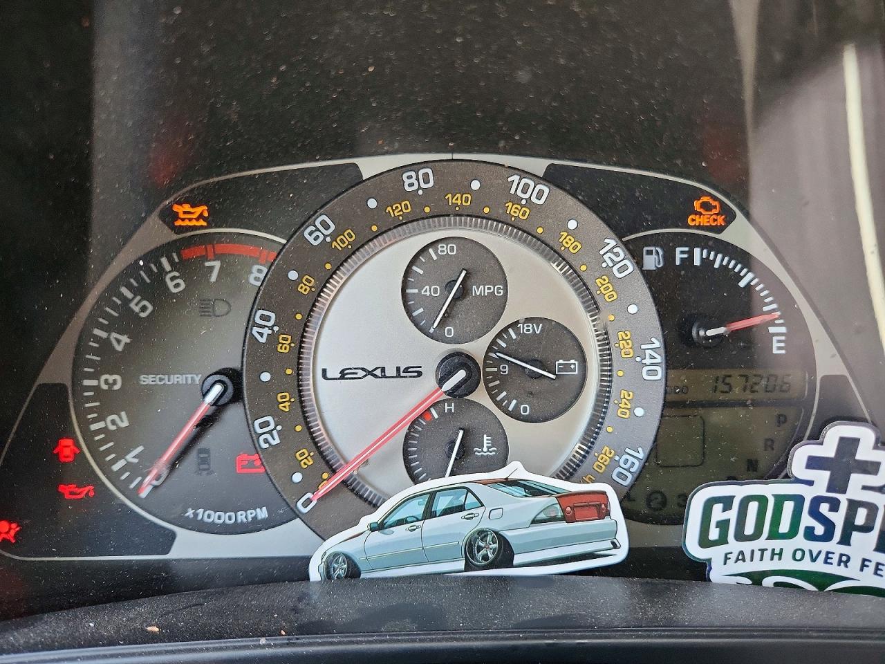 2004 Lexus Is 300 Green vin: JTHBD192840094124