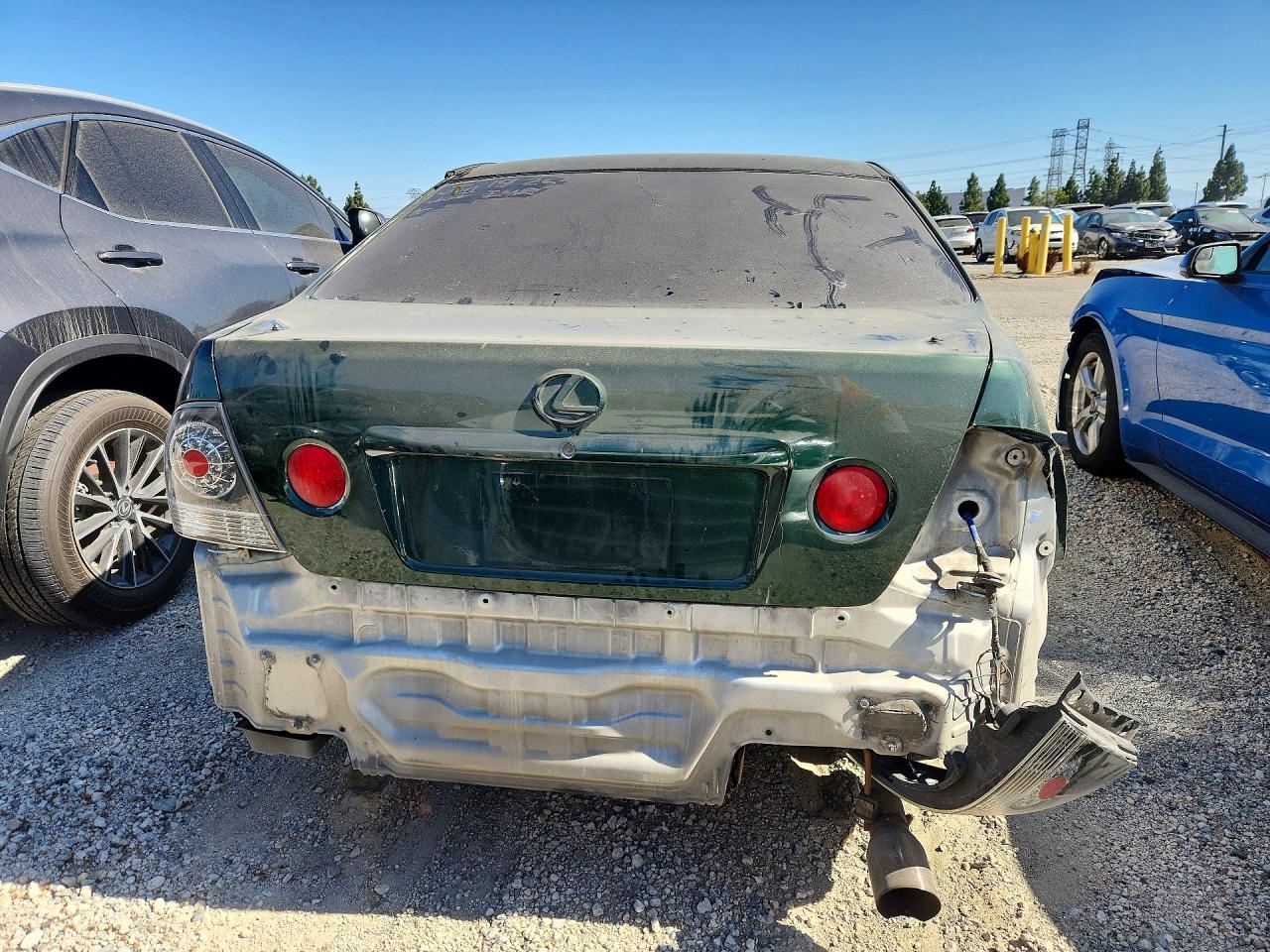 2004 Lexus Is 300 Green vin: JTHBD192840094124